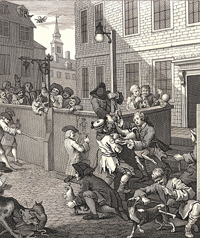 First Stage of Cruelty William Hogarth